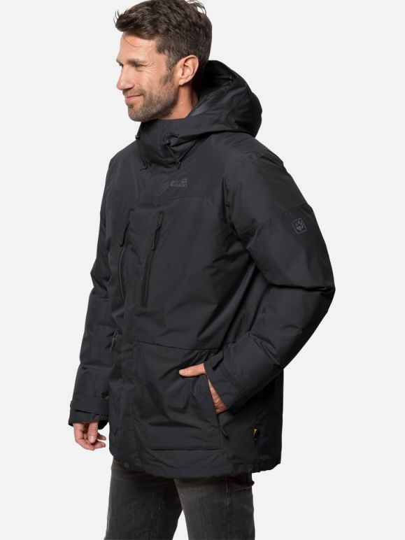 

Пуховик Jack Wolfskin North Ice Parka M 1111681-6000 XXL Черный