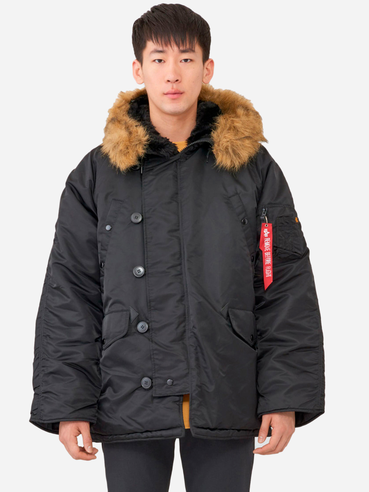 

Парка Alpha Industries MJN31000C1 N-3B Parka S Black