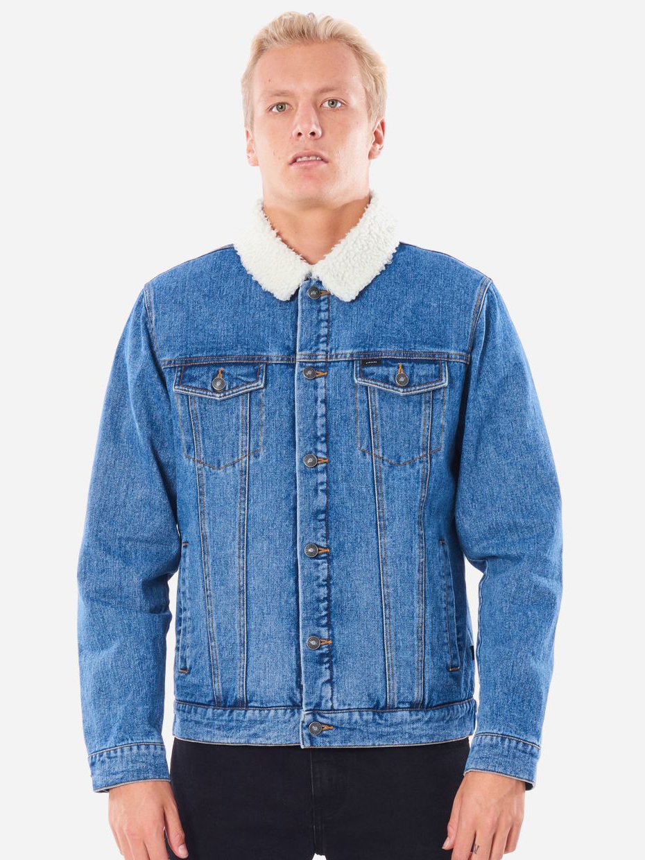 

Джинсовая куртка Rip Curl CJKBD9-8962 Angus Denim Jacket  Синяя, Джинсовая куртка Rip Curl CJKBD9-8962 Angus Denim Jacket XL Синяя