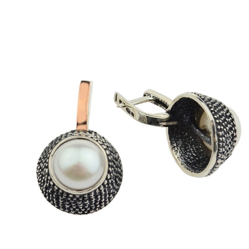 

Серьги из серебра 392-36