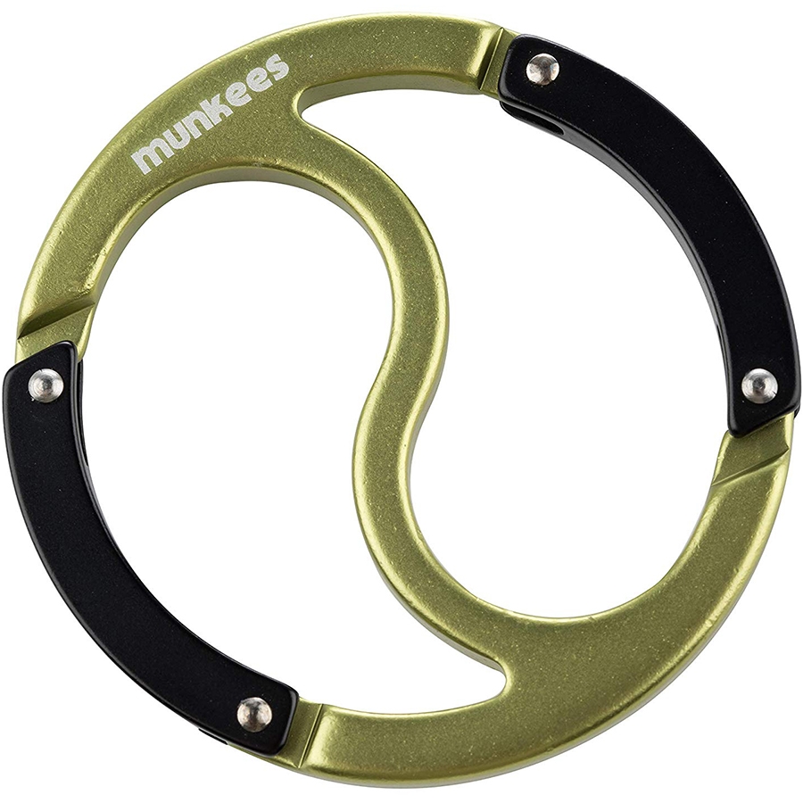 

Карабин Munkees 3260 Ying Yang green