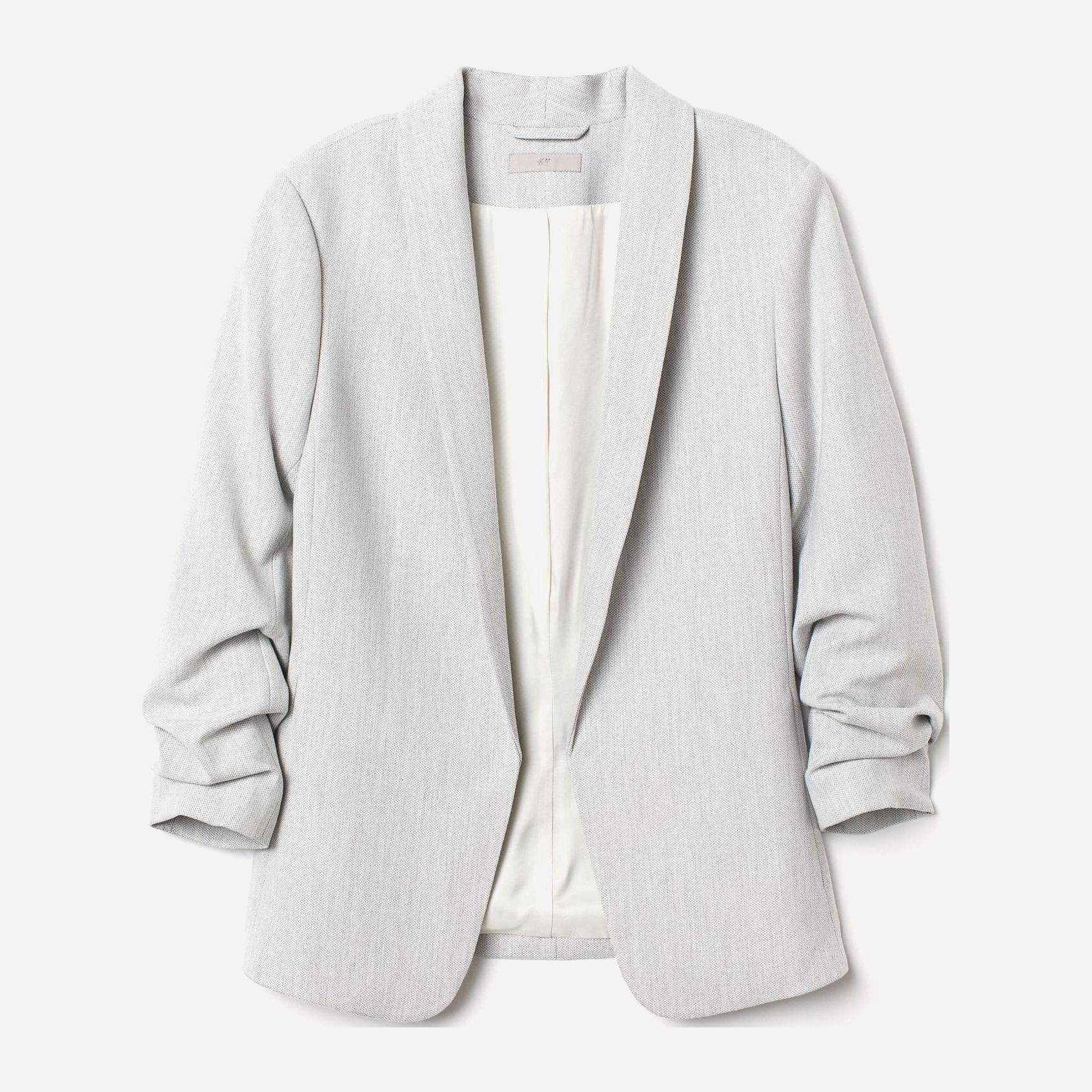 

Жакет H&M 2011-708138  Светло-серый, Жакет H&M 2011-708138 34 Светло-серый