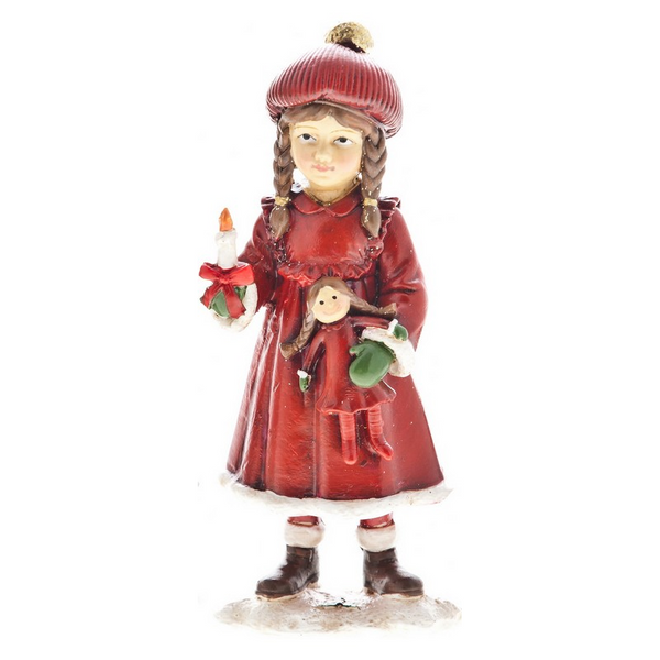 

Новогодняя фигурка Decorium Девочка 12,5 см