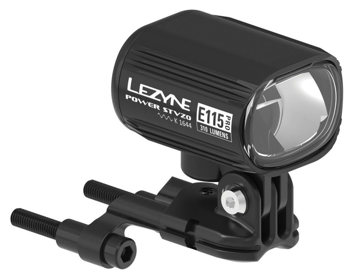 

Велофара для електровелосипеда Lezyne EBIKE POWER STVZO PRO E115 Чорный 310 люменів