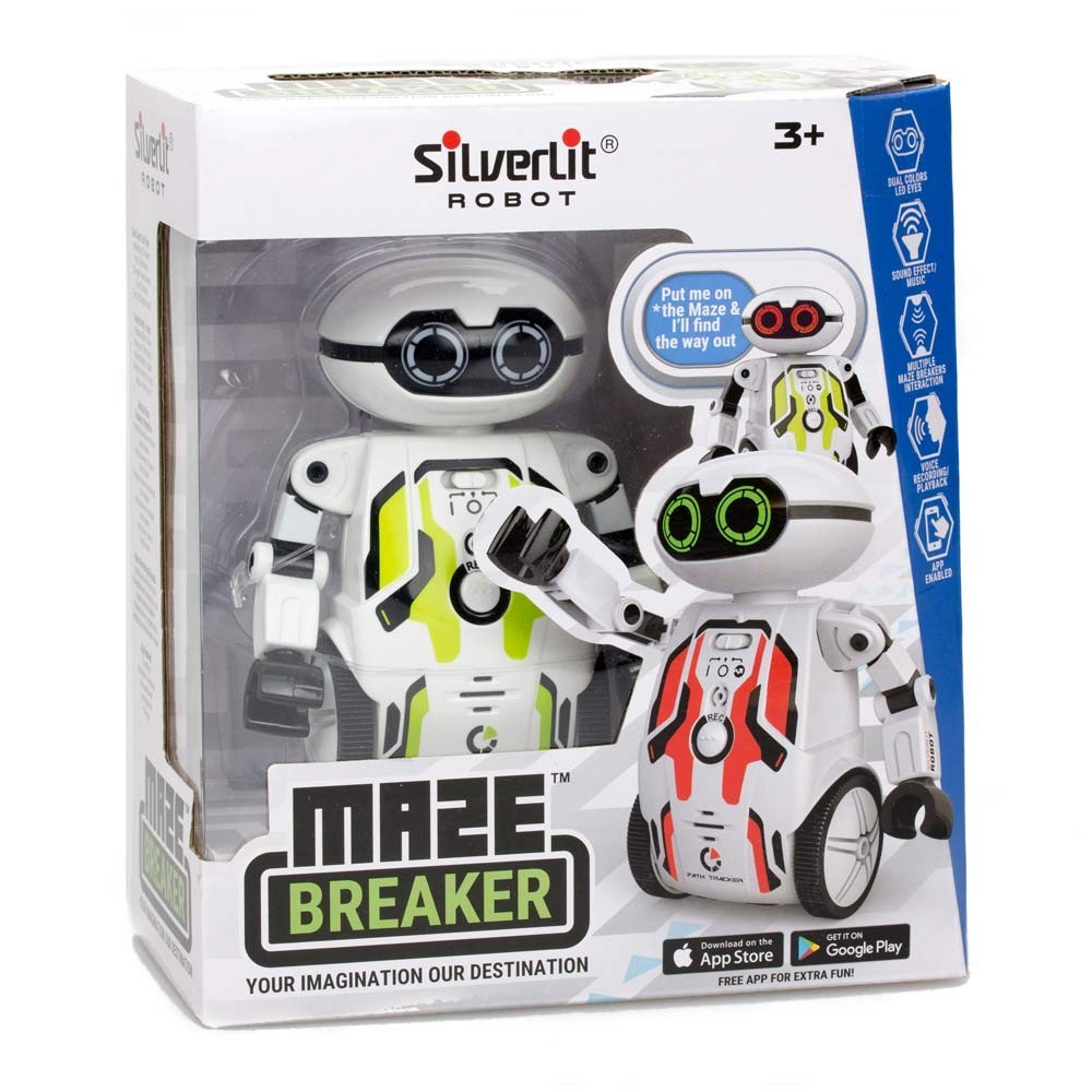 

Интерактивный робот Silverlit Maze breaker зеленый (88044)