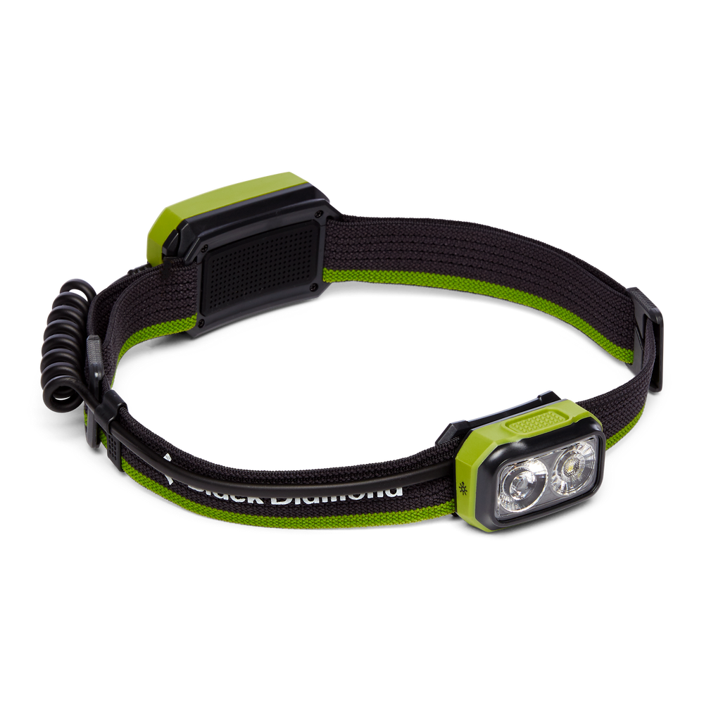 

Фонарь налобный Black Diamond OnSiight 375 Honnold Edition Черный-Зеленый
