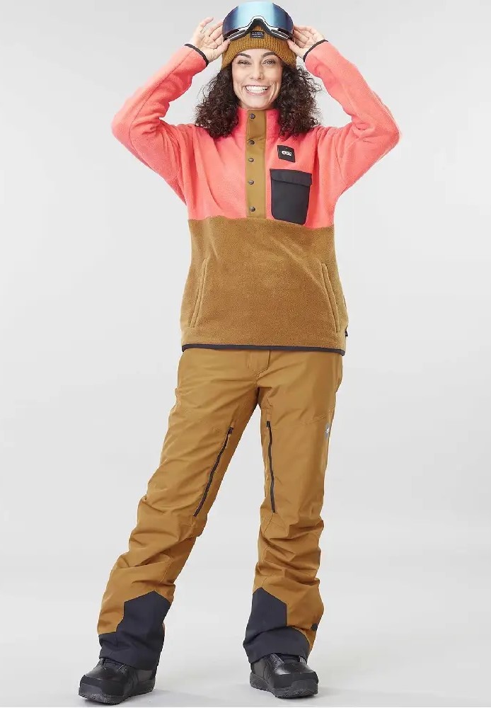 

Флис-реглан Picture Organic Arcca Woman  Коралловый, Флис-реглан Picture Organic Arcca Woman XS Коралловый