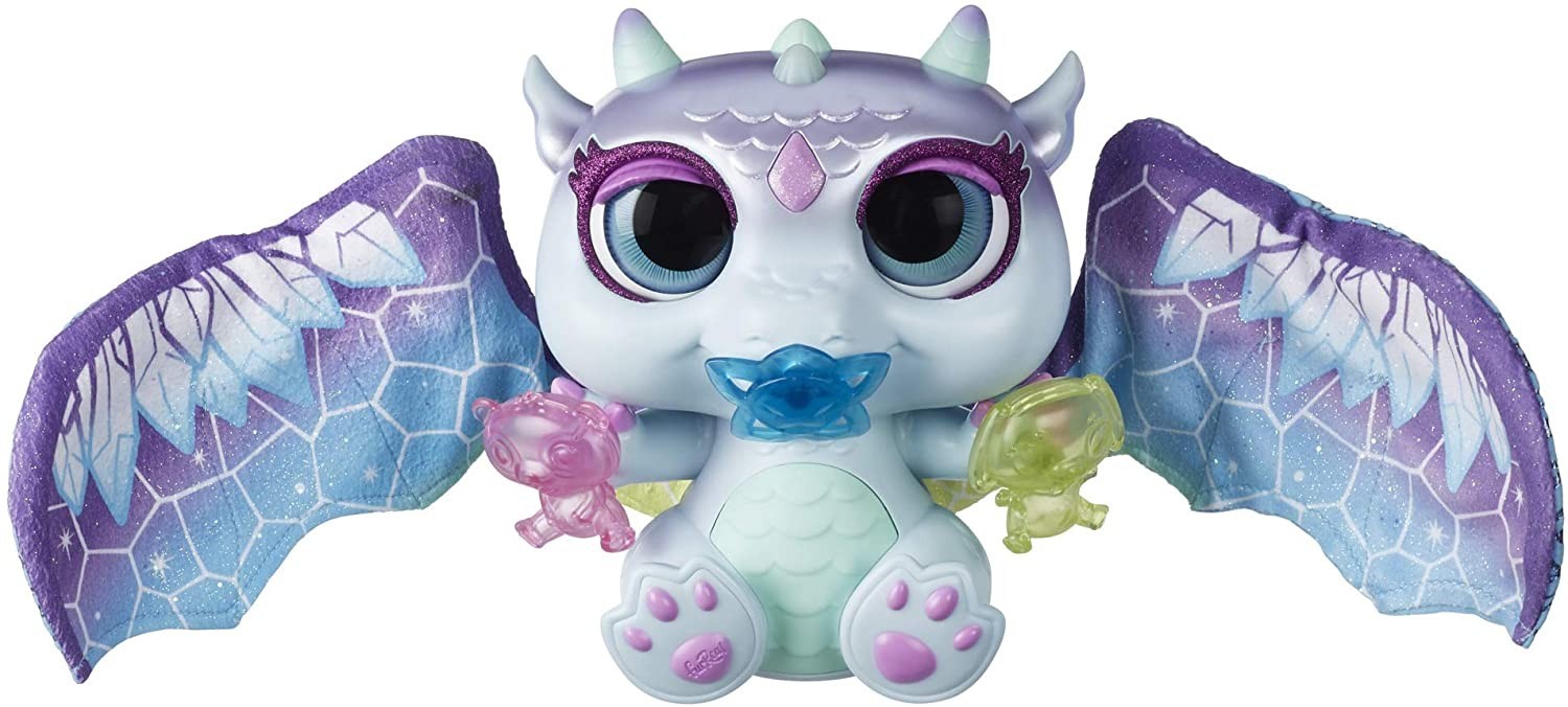 

Интерактивная игрушка furReal Moodwings Snow Dragon Малыш дракон (F1389)