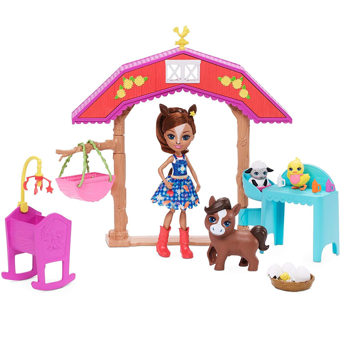 

Кукла Энчантималс Ферма Лошадка Хайди Enchantimals Haydie Horse GJX33