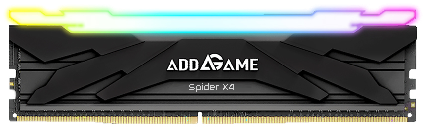 

Оперативная память AddLink DDR4-3200 8192MB PC4-25600 Spider X4 RGB (AG8GB32C16X4UB)