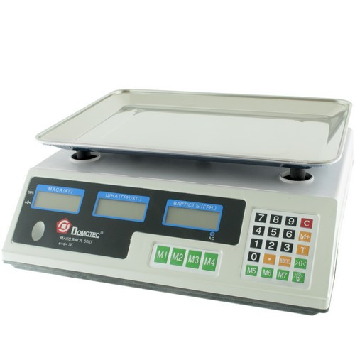 

Весы торговые DOMOTEC MS-228 50кг