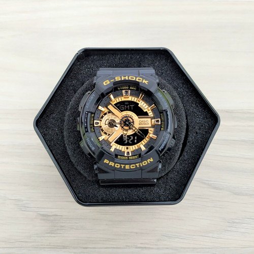 

Часы наручные Casio G-Shock GA-110 Black-Gold New