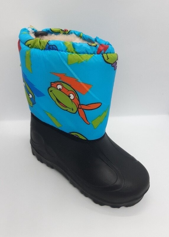 

Зимние сапожки на мокрую погоду легкие черепашки-ниндзя 34 р 21 см ZS-0143