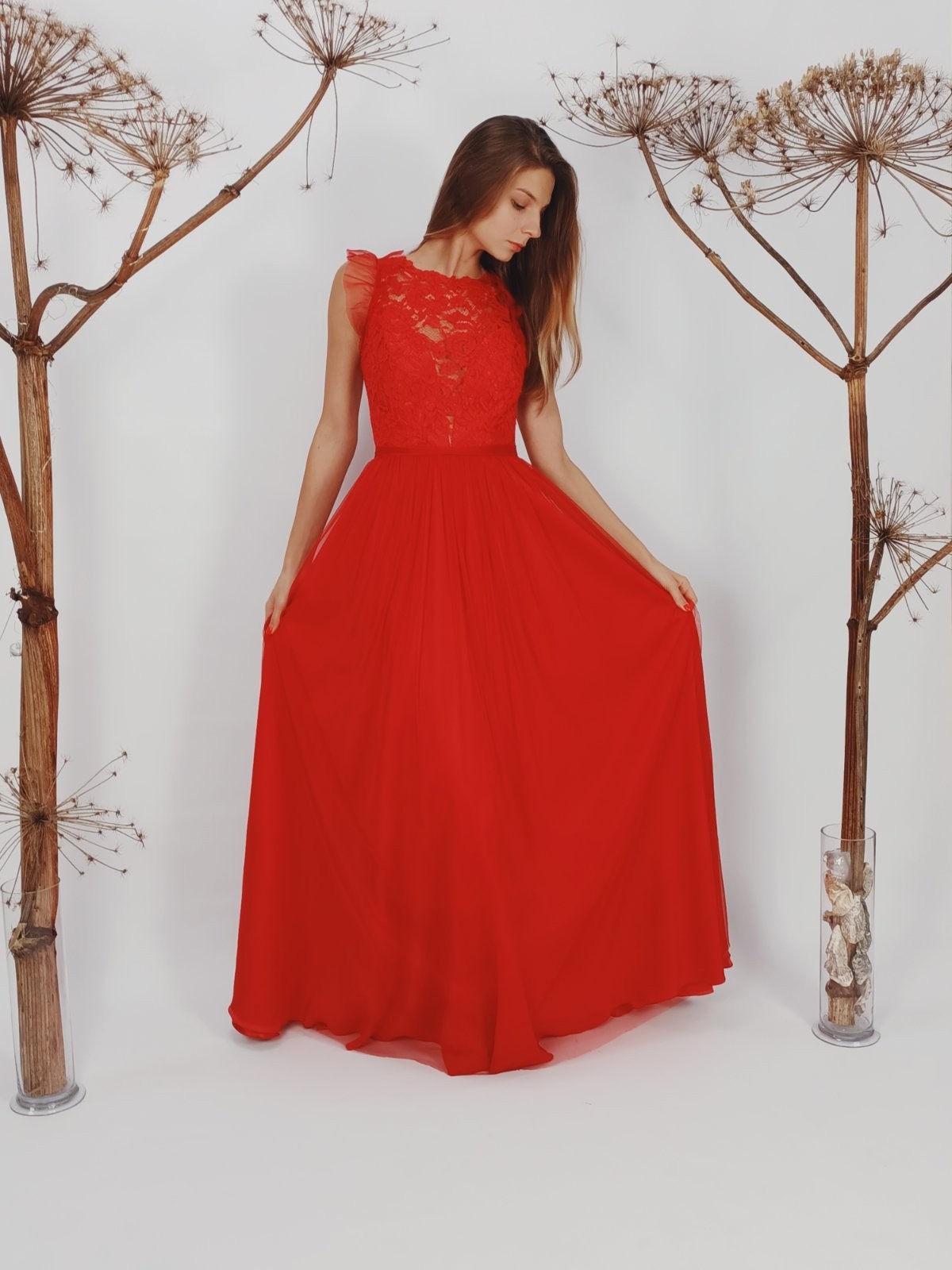 

Вечернее платье ANGEL FASHION DRESS МИЛА-1  красный, Вечернее платье ANGEL FASHION DRESS МИЛА-1 44 красный