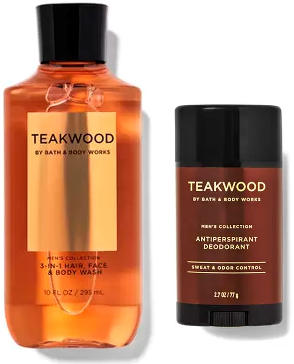 Mens Teakwood Antiperspirant Deodorant