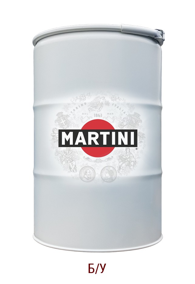 

Бочка дизайнерская под декор интерьер Тарне Рішення 1А2 внутреннее покрытие красное 200л белая MARTINI б/у