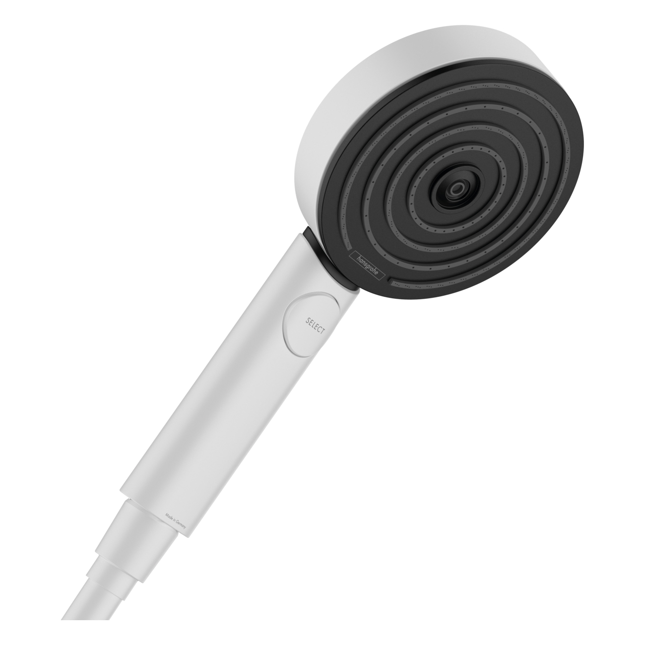 

Душевая лейка на 3 режима HANSGROHE PULSIFY SELECT RELAXATION 24110700 белая матовая (83646)