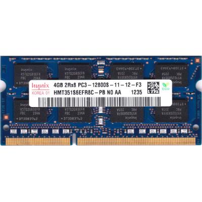 

Модуль памяти для ноутбука SoDIMM DDR3 4GB 1600 MHz Hynix (HMT351S6EFR8C-PB)