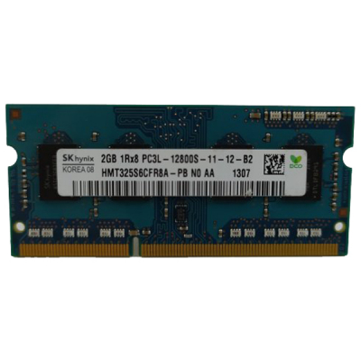 

Модуль памяти для ноутбука SoDIMM DDR3 2GB 1600 MHz Hynix (HMT325S6CFR8A-PB Ref)