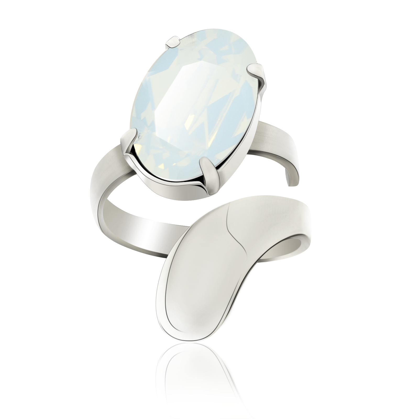 

Кольцо KOBI MIRA со Swarovski модели 7770-1027-306