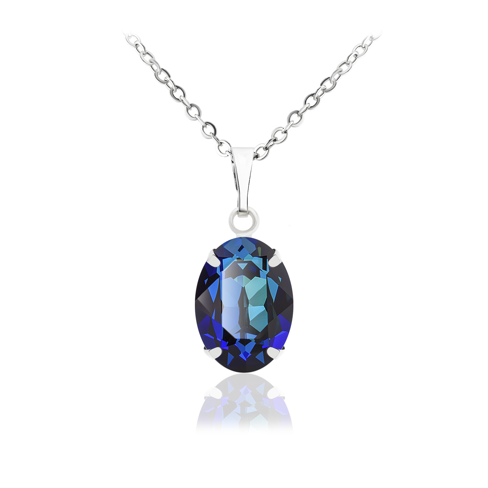 

Кулон c цепочкой KOBI MIRA со Swarovski модели 7730-1724-236