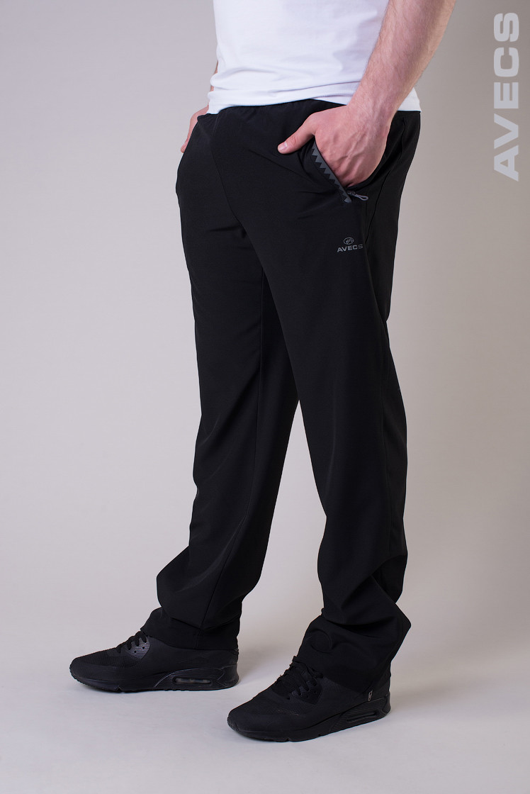 

Брюки спортивные без подкладки Avecs Black AV-70159  черные, Брюки спортивные без подкладки Avecs Black AV-70159 XL черные