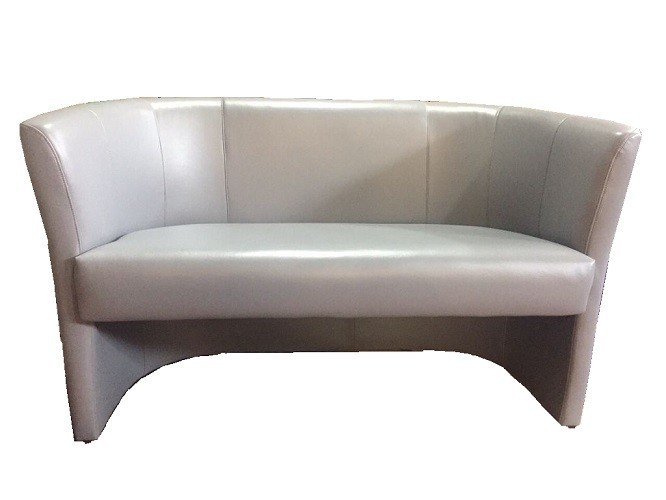 

Диван для ресторана, бара, офиса, кухни, ожидания, салона красоты Chicago Grey MebliPoint 130 cm