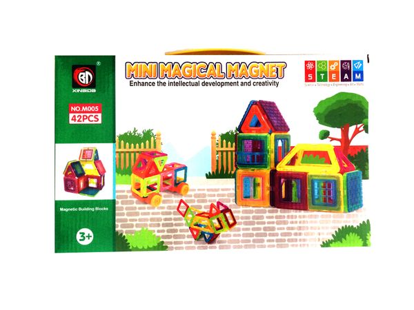 

Конструктор магнітний 42 дет M005 (6952003795701)