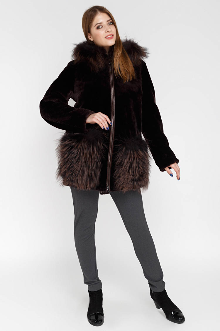 

Шуба Ricca donna 38009/kps 2XL Коричневая 93090006