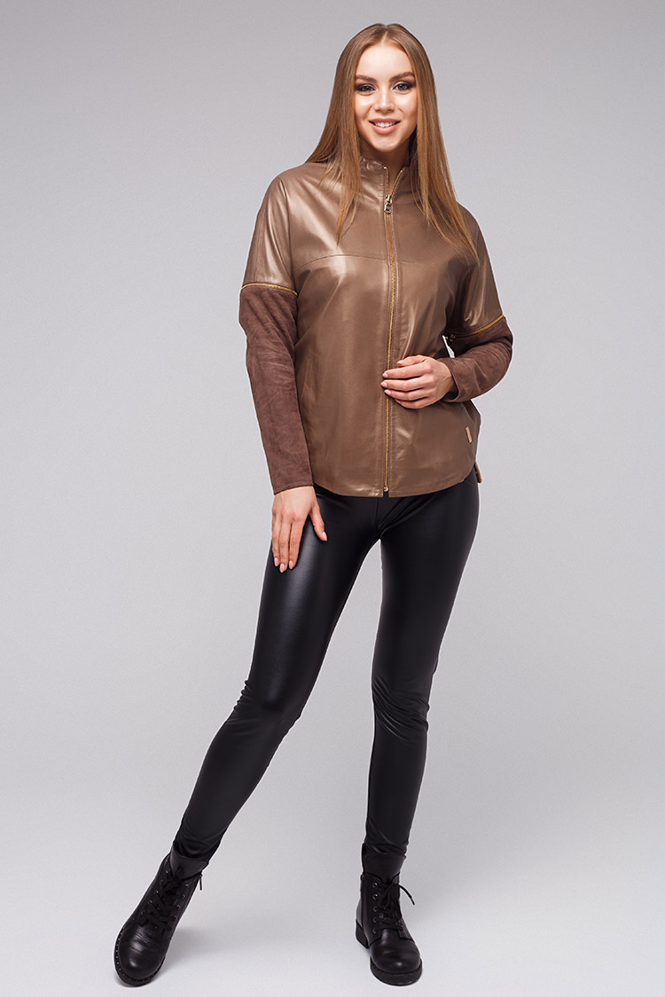 

Куртка Ricca donna Dc-1684 2XL Бежевая 95530006