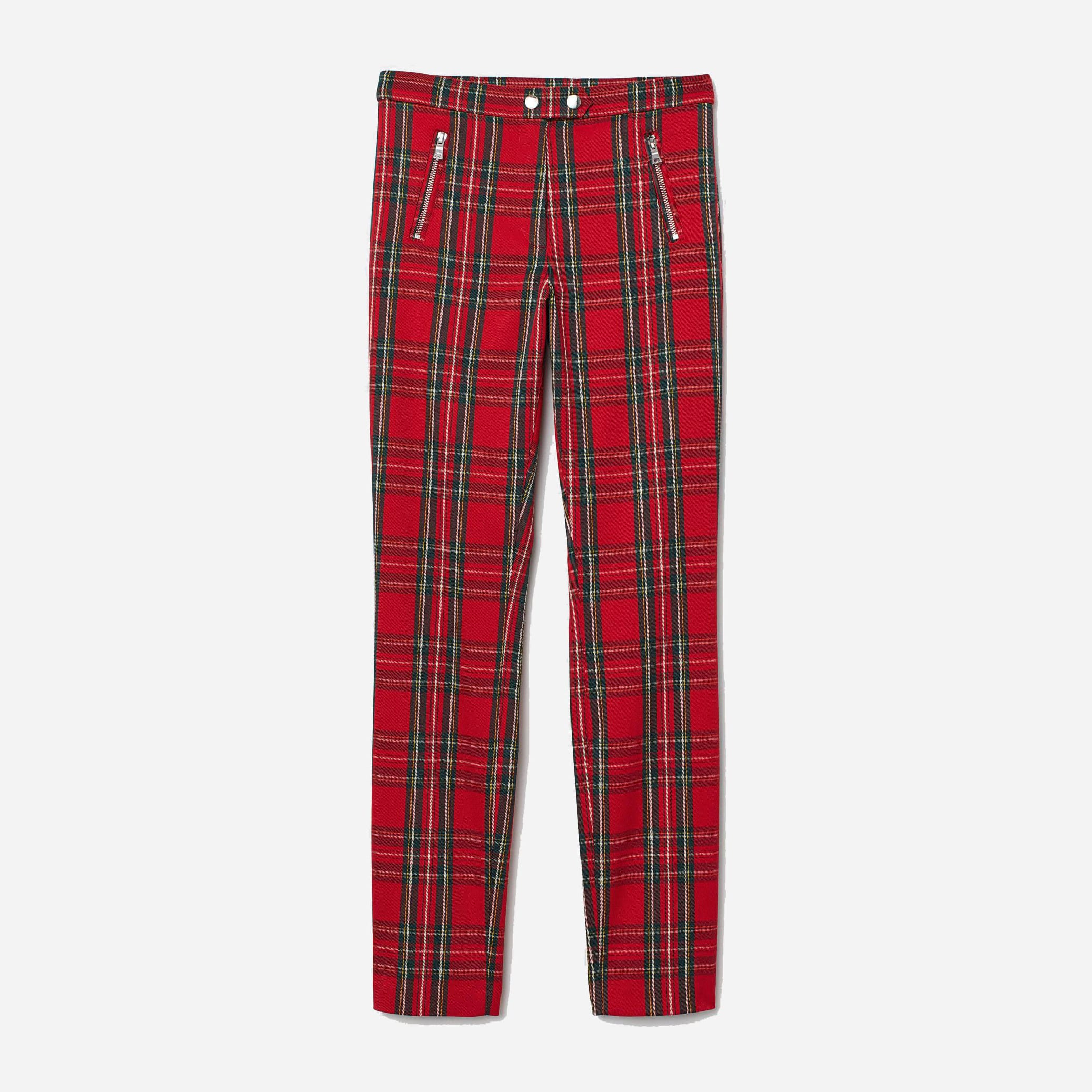 

Брюки H&M XAZ152954RZIR  Красные с зеленым, Брюки H&M XAZ152954RZIR 46 Красные с зеленым