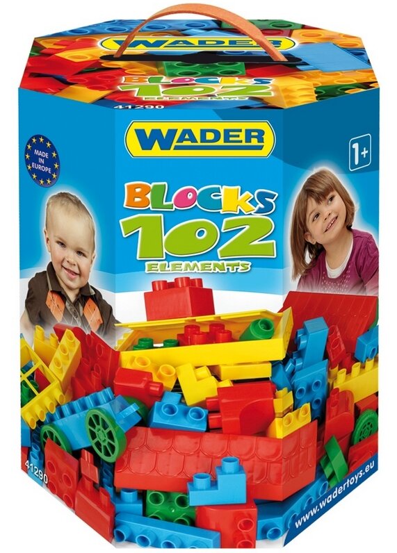 

Конструктор Wader 102 елементи (41290)