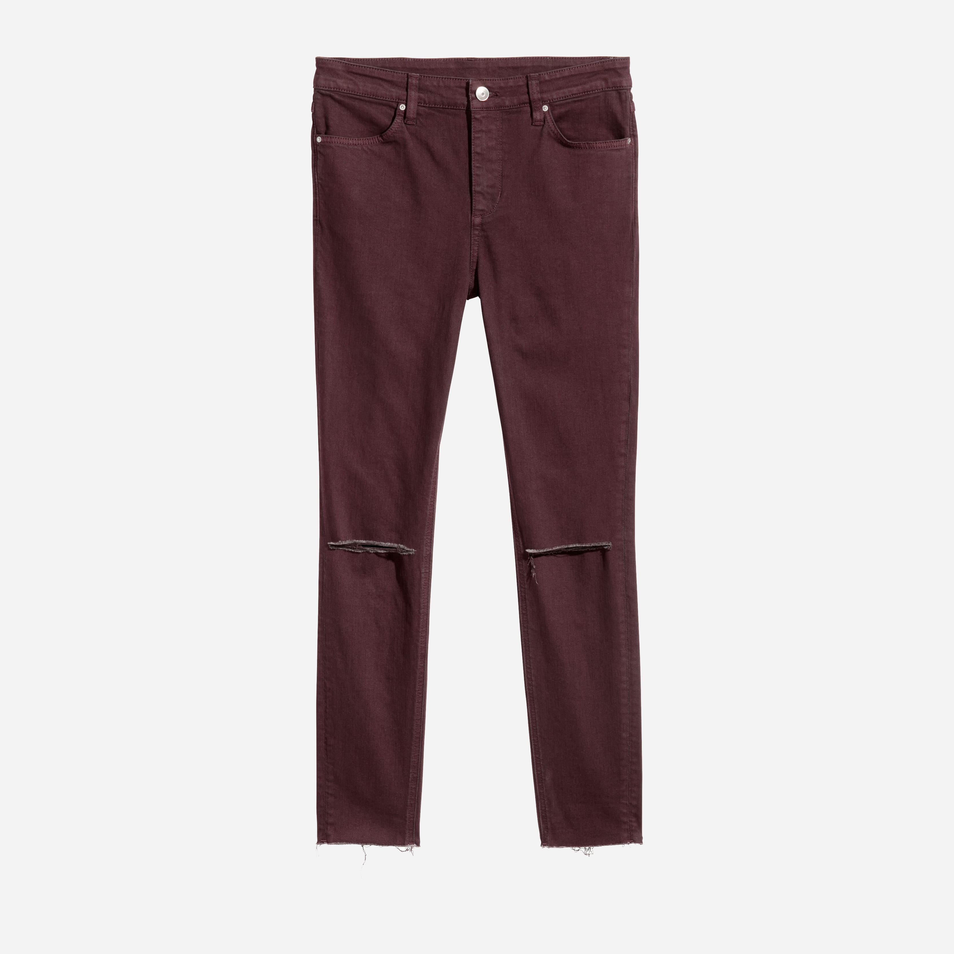 

Джинсы H&M XAZ159277WVBS  Бордовые, Джинсы H&M XAZ159277WVBS 32 Бордовые