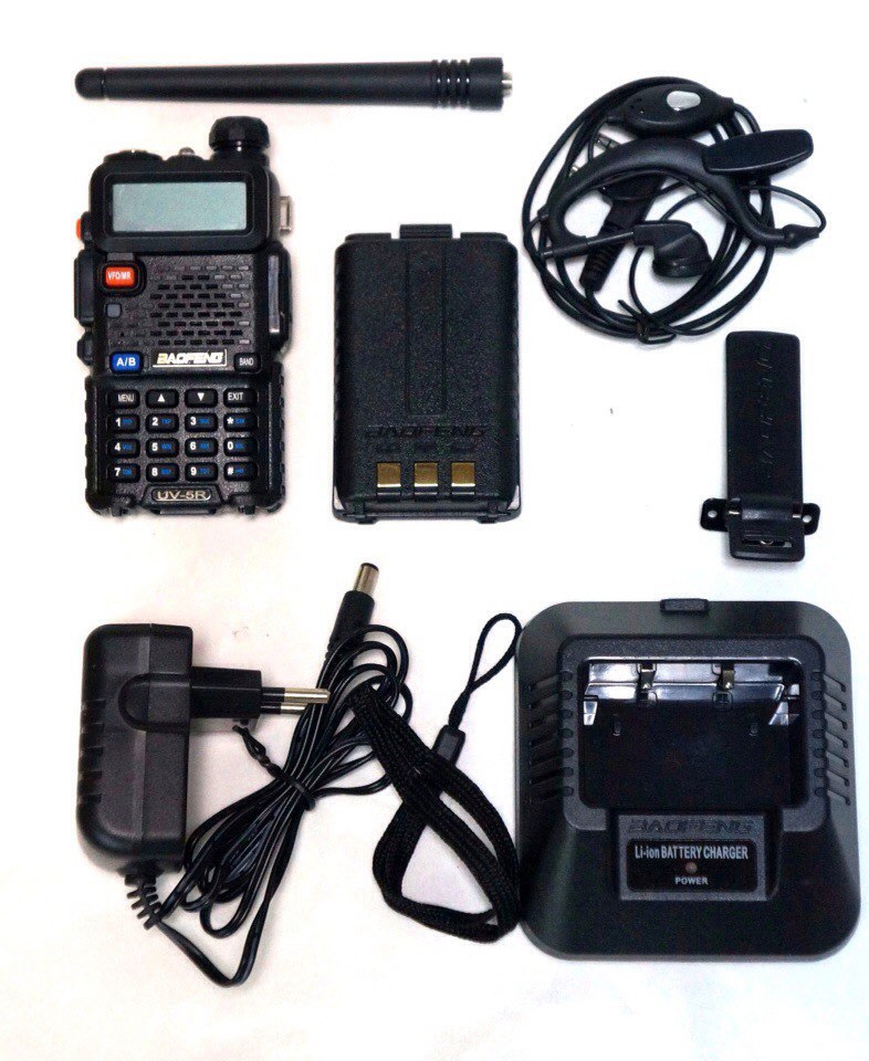 

Рация Baofeng UV-5R Black + Силиконовый Чехол камуфляж