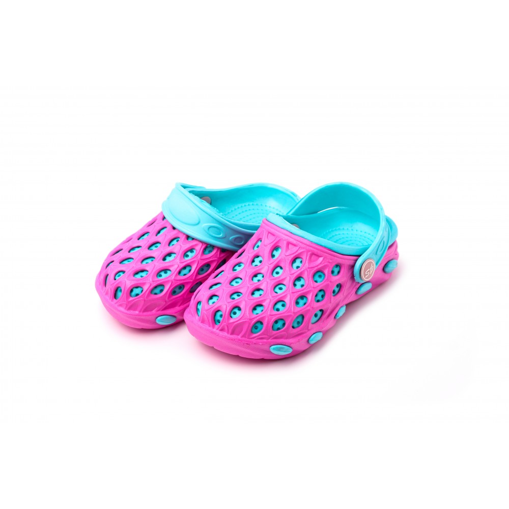 

Крокси дівчинка літо 28-29 Gipanis CC-002PINK-MINT Рожево-бірюзовий
