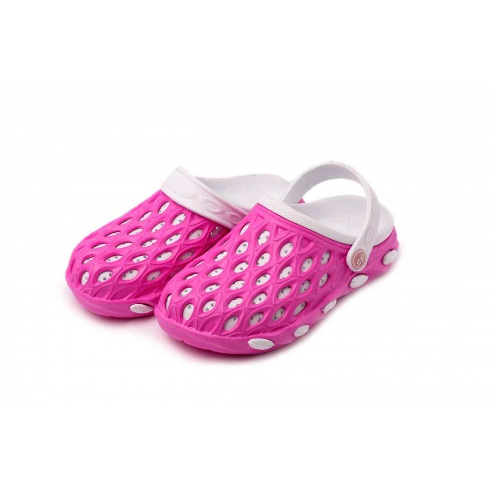 

Крокси дівчинка літо 32-33 Gipanis CC-003PINK-WHITE Рожево-білий