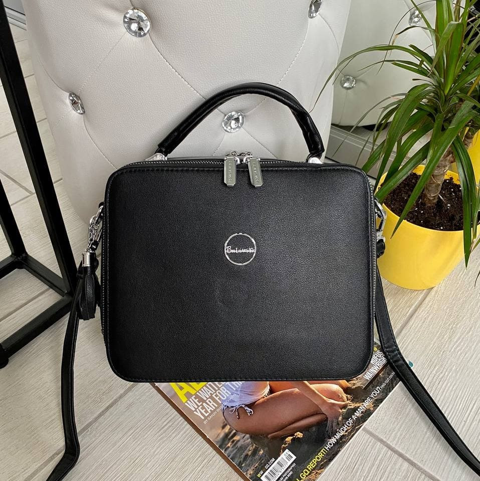 

Сумка Baliviya Style каркасная черная кар1