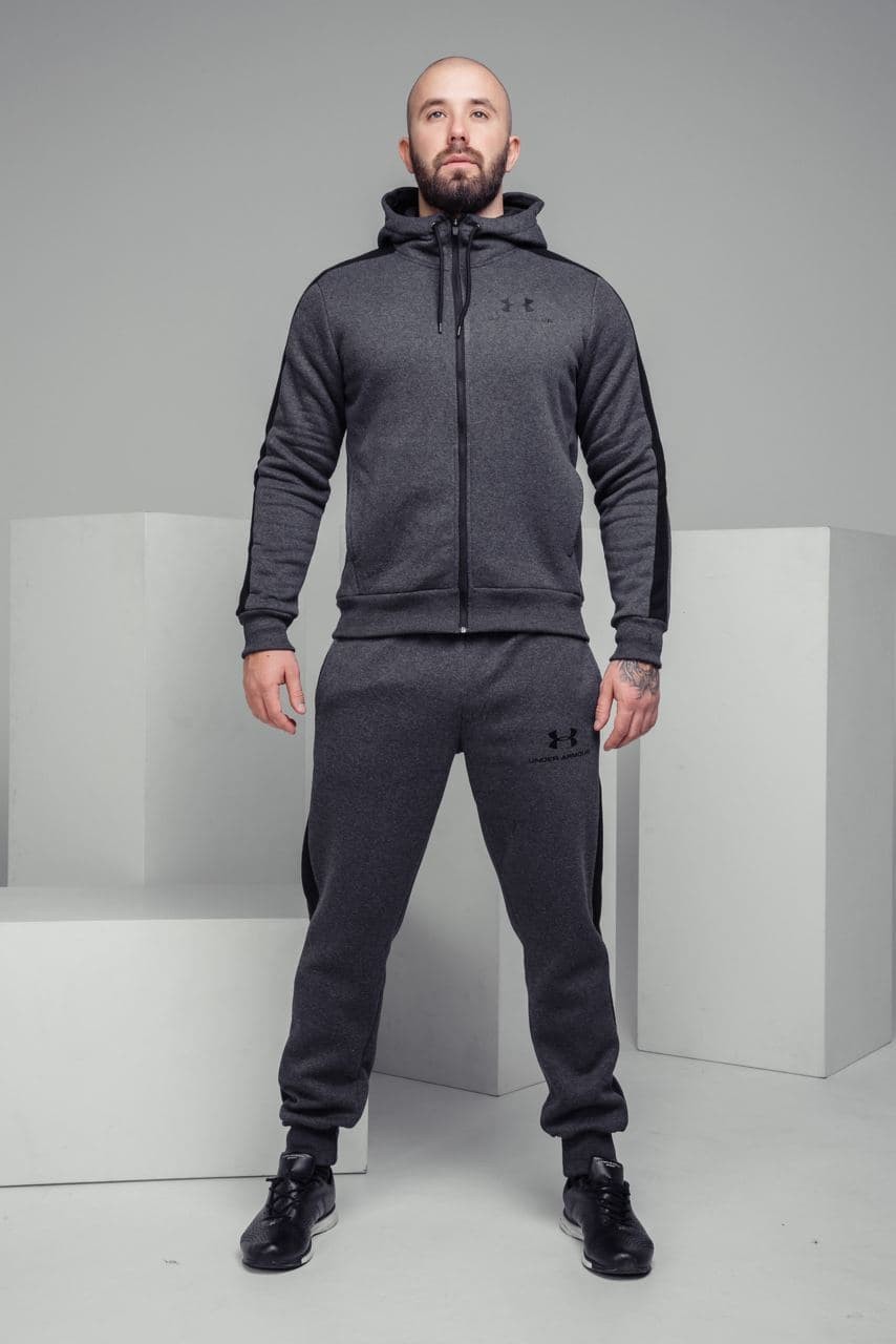 

Мужской серый спортивный костюм (кофта, брюки) Under Armour XXL 0235