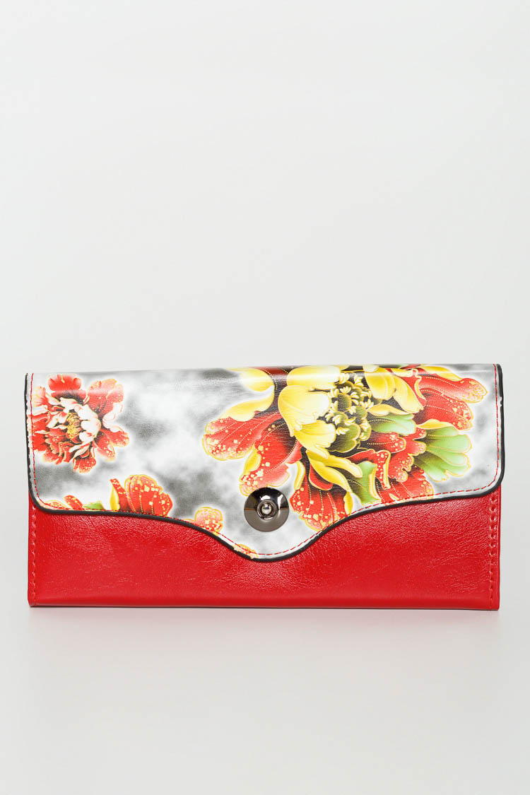 

Кошелек Lin lin 703-2 19x10x3 см Красный 103800000