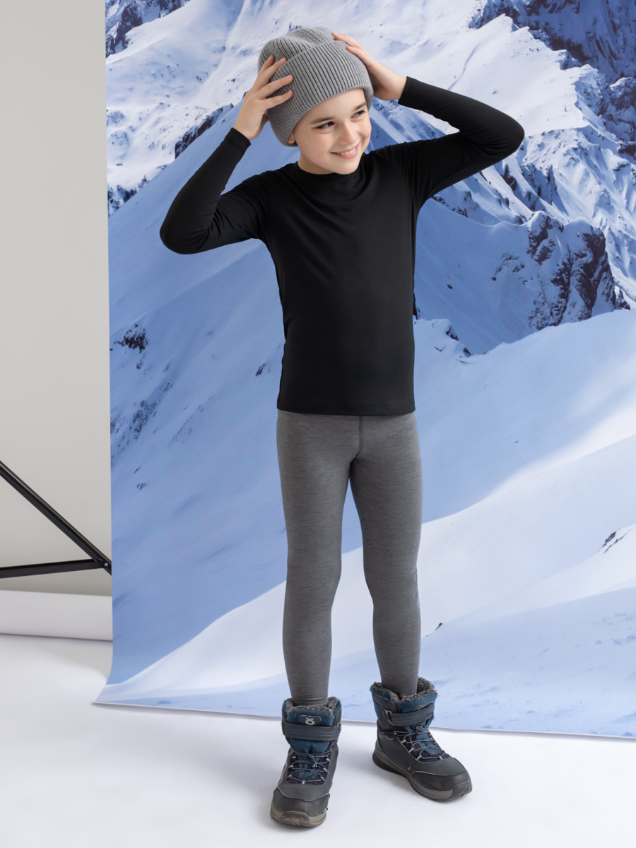 

Леггинсы "термо" для мальчиков Mark Formelle 22-14578Ц-20 110-56-51 графит 683364