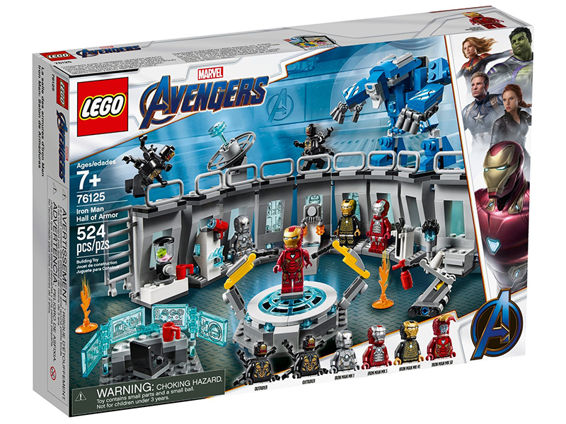 

Конструктор Lego Marvel Лаборатория Железного Человека (76125)