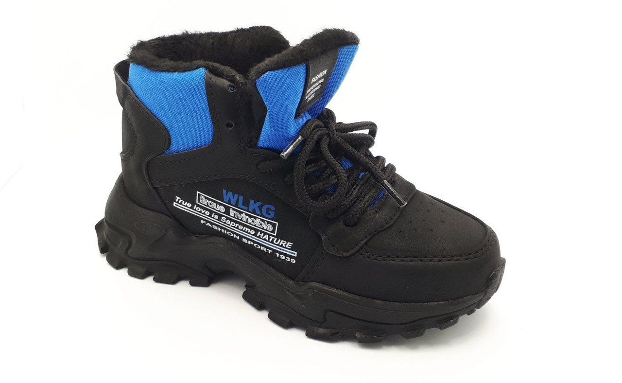 

Демисезонные ботинки для мальчиков Ok Shoes 33041/35 Черный 35