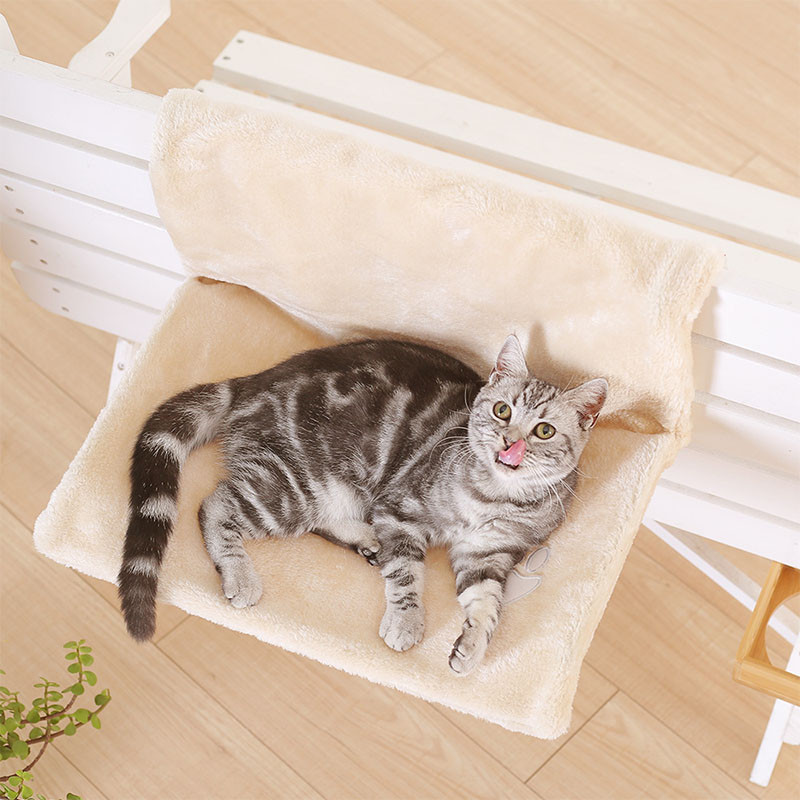 

Лежак для кошек Pets CW039 Beige подвесной спальное место 46*30*25 см (K/OPT2-7838-29689)