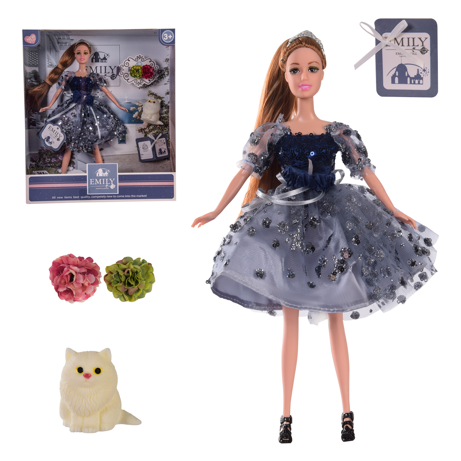 

Кукла "Emily" QJ089C кор. 28,5*6,5*32,5см