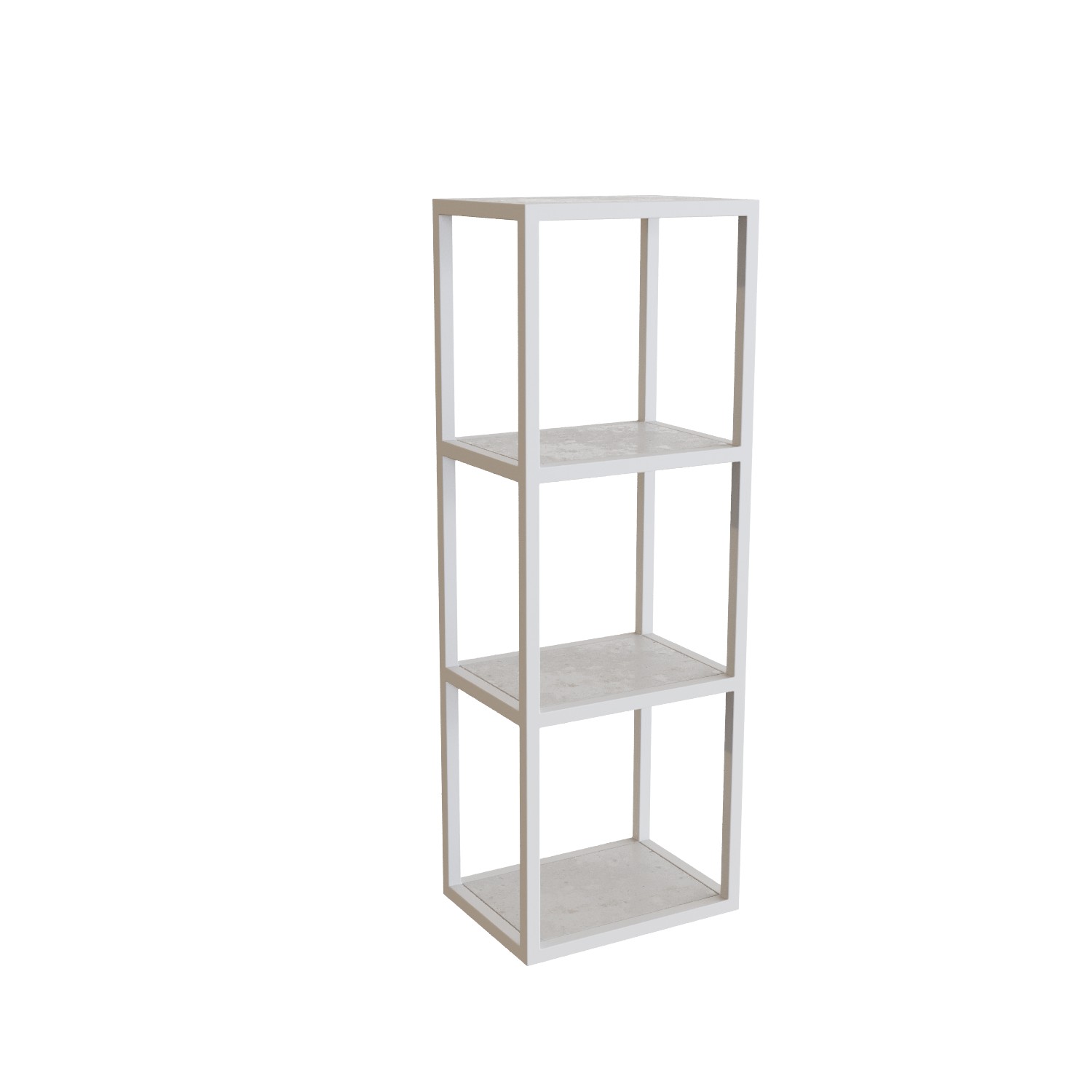 

Стеллаж металлический для вещей Altstahl CANTE 3 (250х340х980) Белый