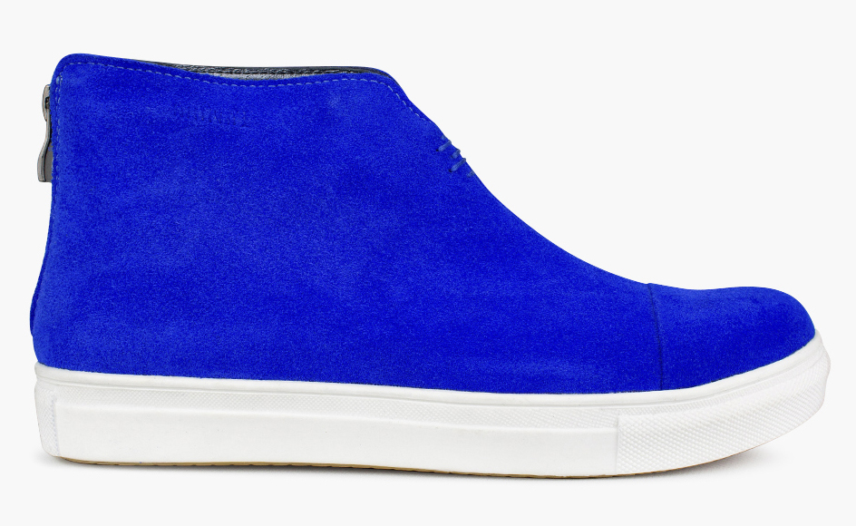 

Ботинки женские демисезонные синие натуральная замша Украина Pavlina - размер 38 (24,7 см)