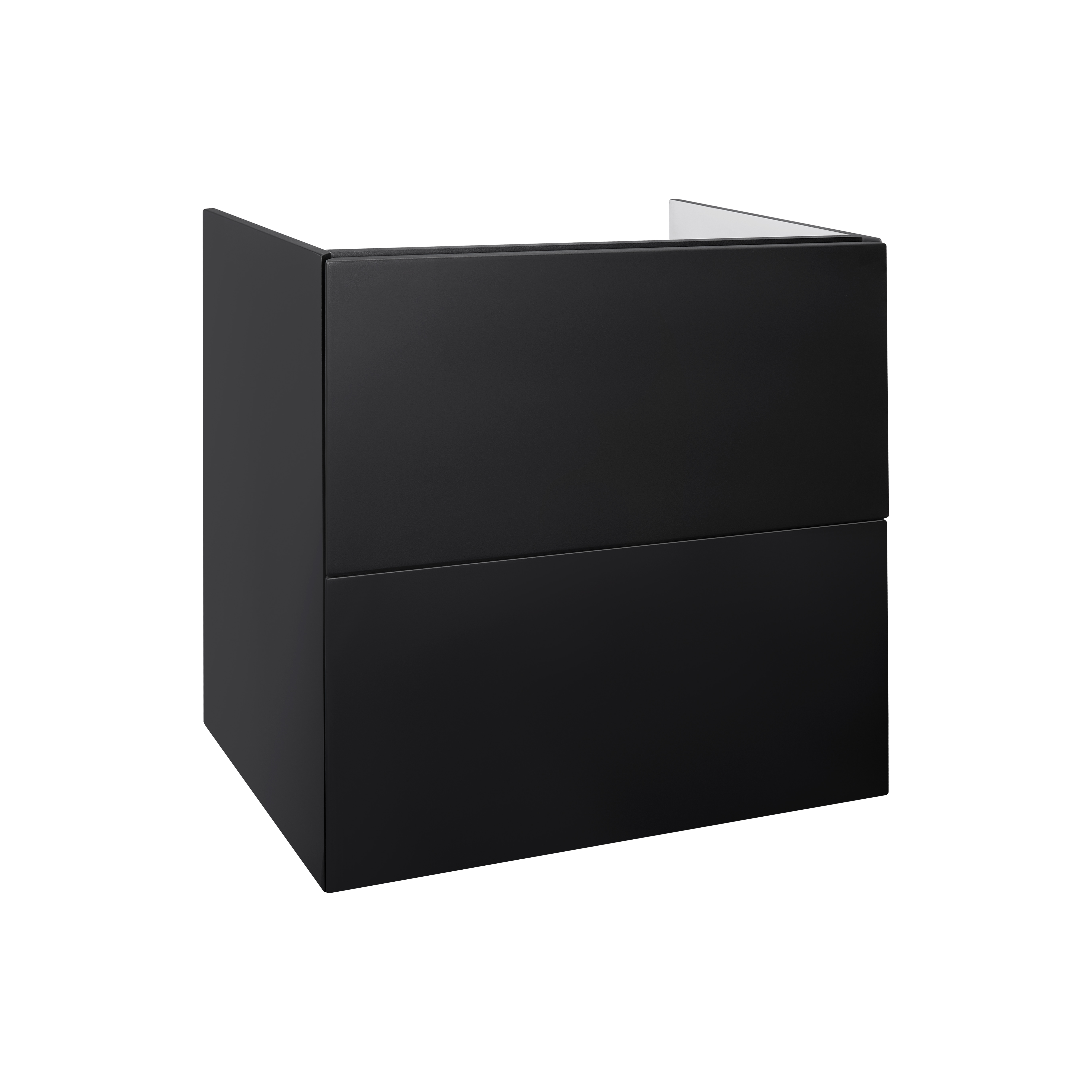 

Тумба подвесная Qtap Tern 600х580х437 Matt black QT1774TPL602MB