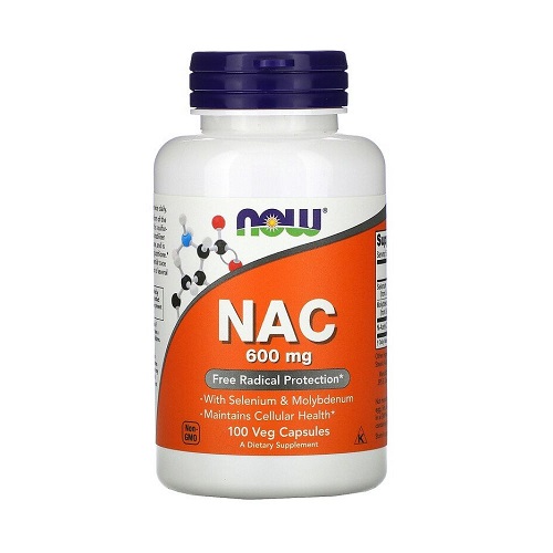 

Добавки для здоров'я та БАДи NOW NAC 600mg, 100 капс.