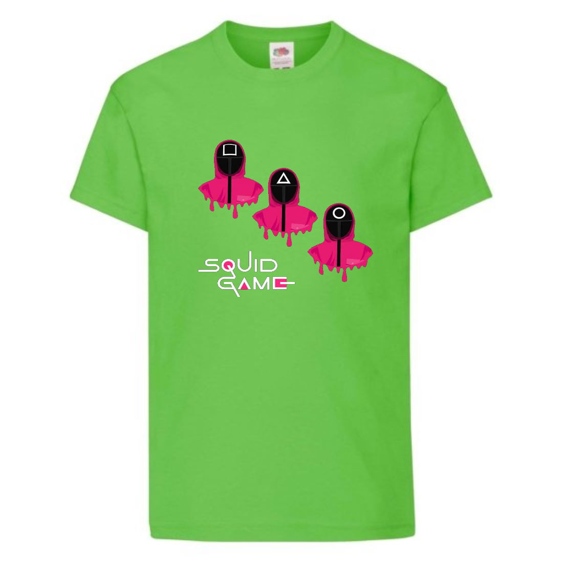 

Футболка детская Игра в Кальмара 0018 (Squid game) светлозеленая (SQD-0018 lgrn) 116 см