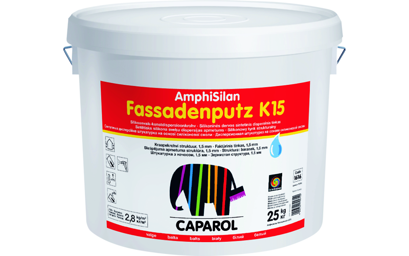 

Структурная штукатурка Amphisilan Fassadenputz K 15 (25кг)